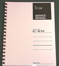Icom IC-R72 Manuale di