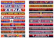 SUBBUTEO 20 ADESIVI GENOA TIFOSI & SUPPORTERS per TRANSENNA TUTTI DIVERSI