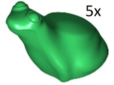 Lego Animal 5 x Green Frog