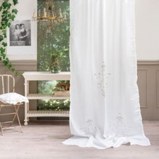 Tenda tendone Blanc Mariclo' serie Affetto bianca 150x290cm.