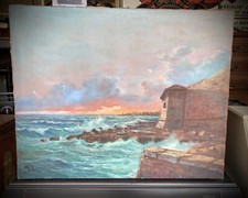 Quadro 100x80cm olio tela - quadro,