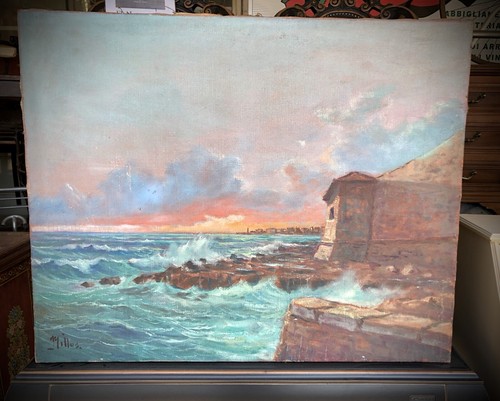 Quadro 100x80cm olio - su, tela