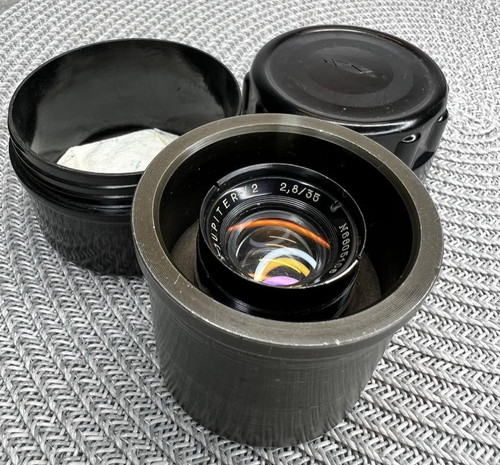 Ussr lens jupiter 35mm 8 - jupiter, f2.8