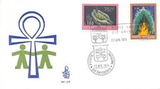 FDC Venetia - Vaticano - 1974