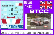 Decal btcc 1979 - 1/43, 40