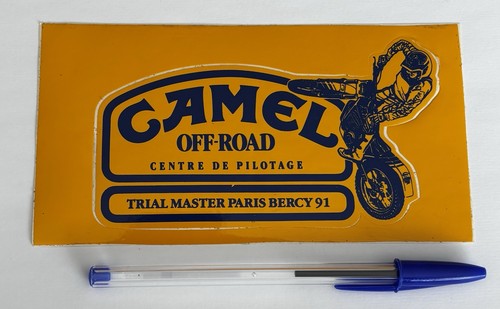 Autocollant moto camel - autocollant,