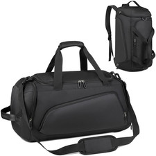 40L Borsone Palestra Uomo & Donna, Grande Borsa Sportiva, Con Scomparto per Scar