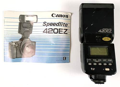 Flash canon speedlite 420ez - canon,