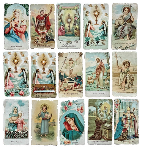 Lotto santini antichi - 15,