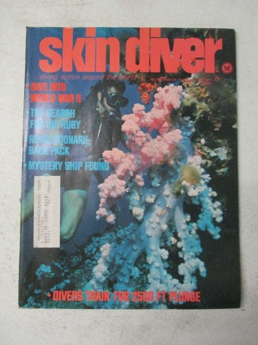 Skin diver magazine - diver,