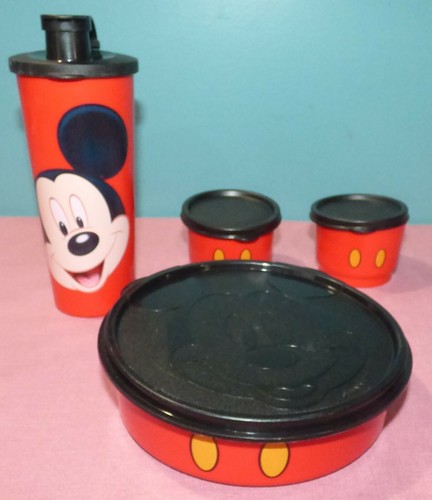 Tupperware disney topolino set - tupperware,