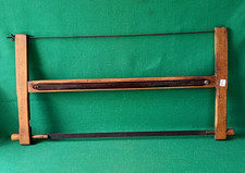 ANTICA SEGA AD ARCO FALEGNAME BOSCAIOLO TELAIO IN LEGNO TIRANTE IN FERRO. CY39