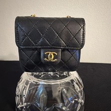 Mini borsa nera autentica