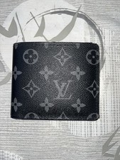 portafoglio louis vuitton nero Poco Usato Senza Cartellino