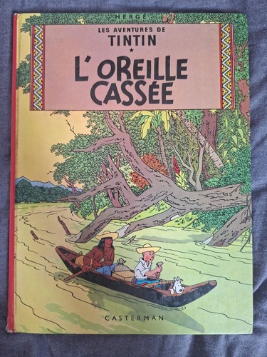 Hergé tintin oreille - hergé,