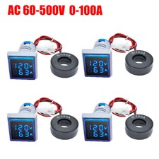 1/2/4×AC 60-500V 0-100A 22mm