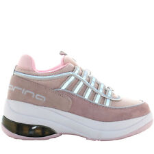 Fornarina donna sneakers con zeppa UP PINK P25
