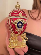 uovo ornamento Faberge uovo