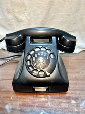 TELEFONO VINTAGE FATME DOPPIA SUONERIA BACHELITE NERO