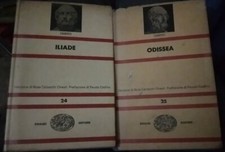 ILIADE + ODISSEA DI OMERO con testo a fronte ed. Einaudi NUE