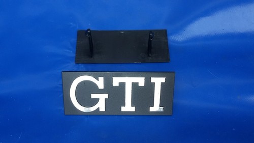 Emblema scritta gti golf 2 - gti, vw