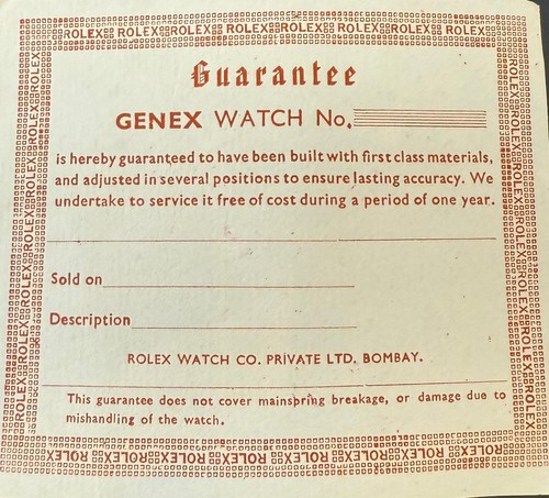 Raro rolex genex - raro,