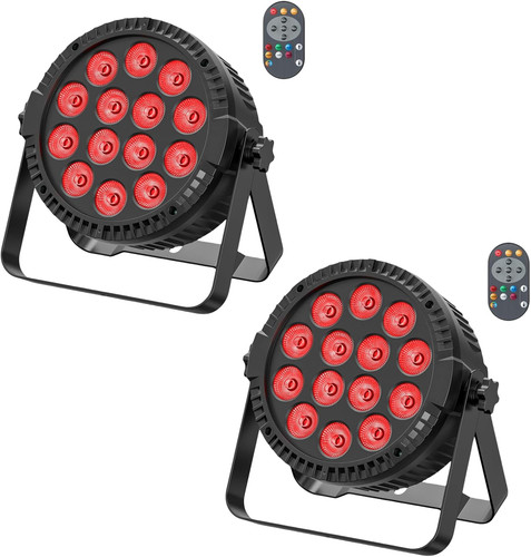 2pcs led luce par 4 - led, par,