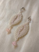 Orecchini Perle Eleganti Con