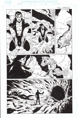 Namor 3p28 fumetto originale