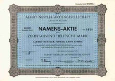 Albert Nestler AG 1952 Lahr