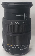 Sigma 18-200mm f/3.5-6.3 DC OS