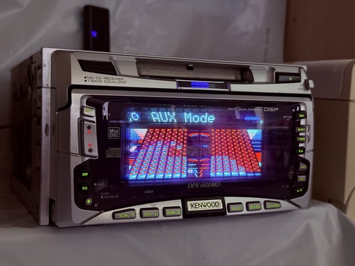 Kenwood dpx 6100md 2din md - kenwood, cd
