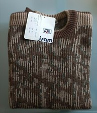 Pullover uomo giro collo pura