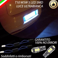 COPPIA LUCI TARGA 9 LED GRANDE