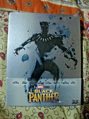 Black panther blue - black, panther-blue