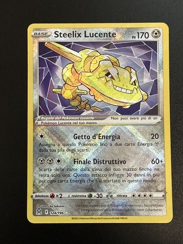 Steelix lucente 124 196 - lucente, 124/196