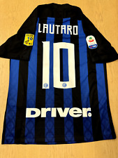 Maglia Inter Lautaro Martinez match issued Fondazione Pupi serie A vs Napoli