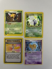 4 Carte Rare Pokemon ( 1 Holo)