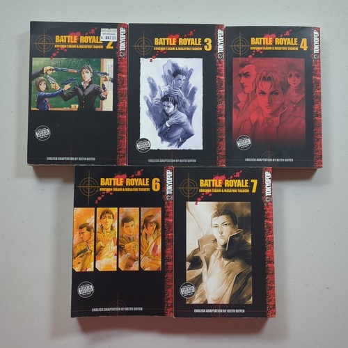 Battle royale manga - battle,