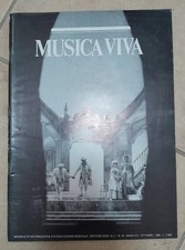 MUSICA VIVA rivista    ottobre