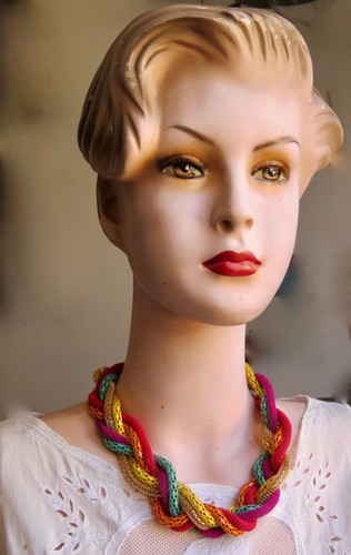 Collier vintage années - collier, 1970
