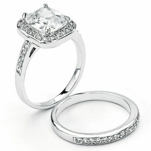 14k white gold - white, ring