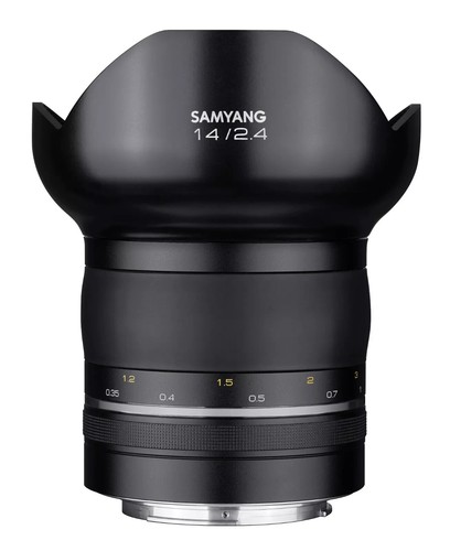 Samyang 14mm xp - xp, obiettivo