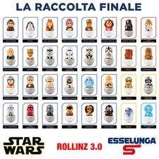Rollinz Star Wars 3.0 Esselunga 2020 Completa Personaggi A Scelta Da Collezione