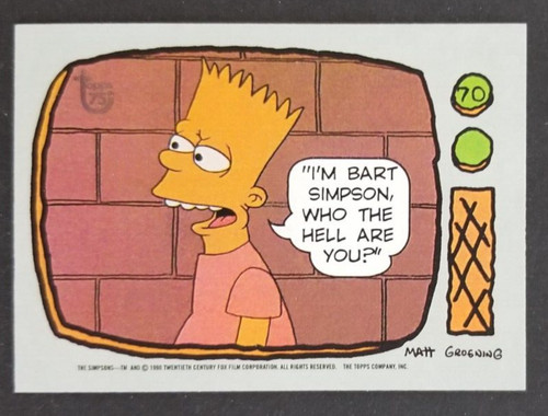 Carta bart simpsons - bart,