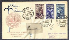 1951 FDC ITALIA TRIESTE ZONA A