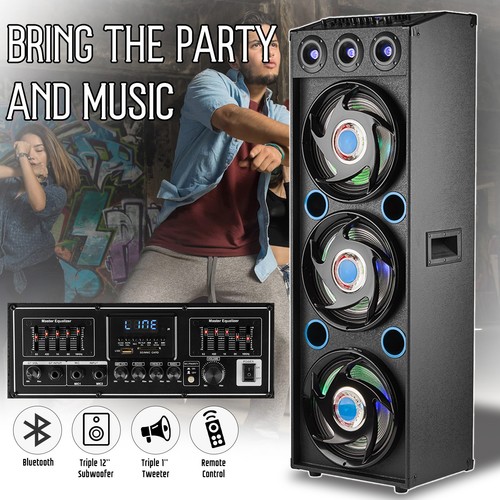 Triplo woofer bluetooth e - bluetooth,