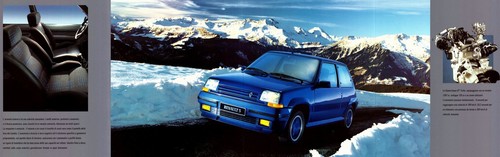 Depliant originale renault - depliant,