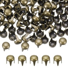 3.5mm Round Dome Rivet, 90 Pcs