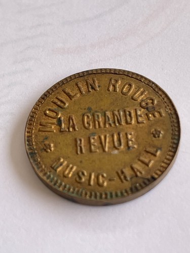Jeton moulin rouge - moulin, rouge+